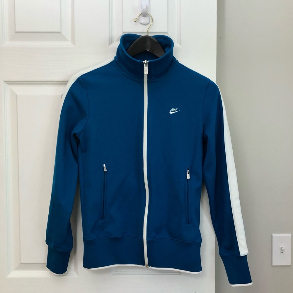 Nike National 98 Women's Zip-Up Track Athletic Tennis Jacket Medium